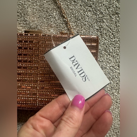 Baguette Rhinestone Clutch - NWT - Picture 7 of 8